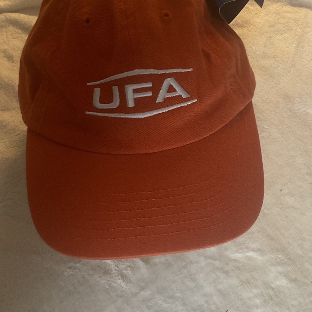 UFA Orange Baseball Cap
